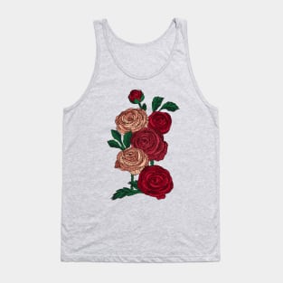 Ranunculus Flower Tank Top